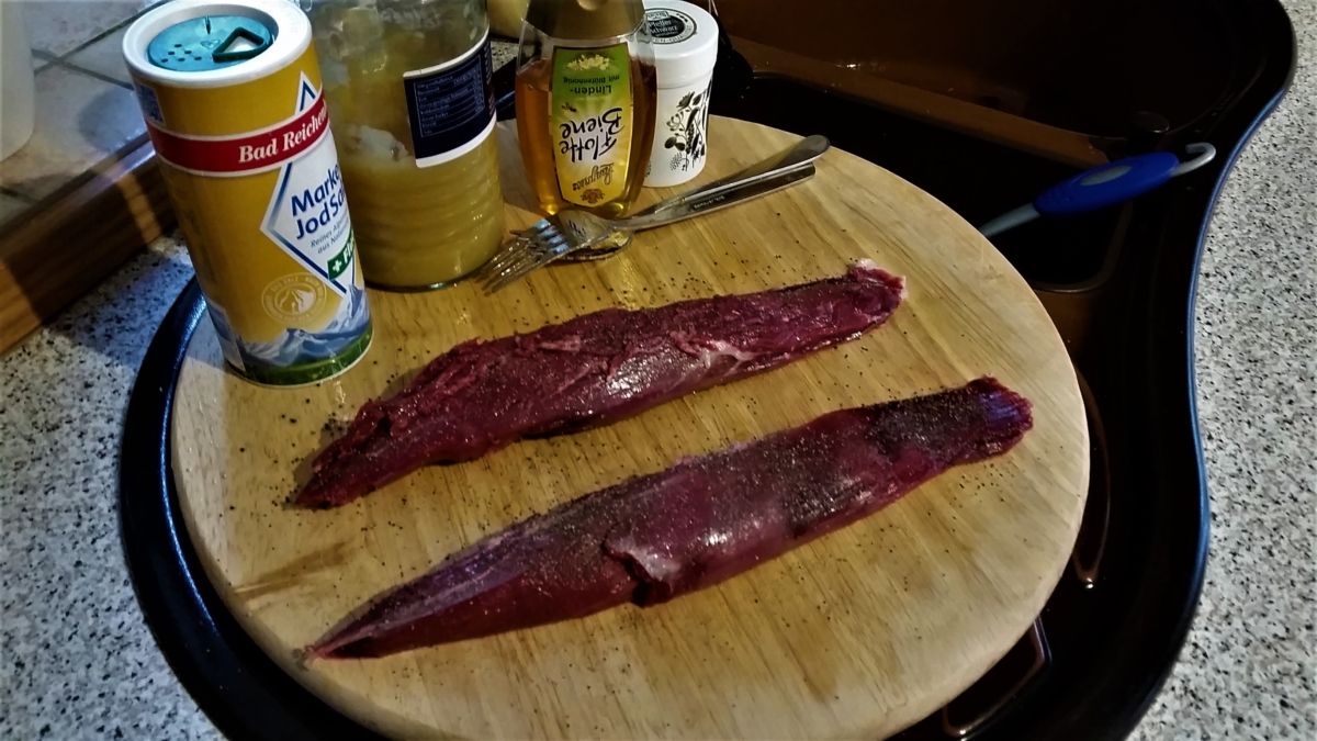 Frischlingsfilet Rezept, Lachsforellenfilets Auf Gemüse